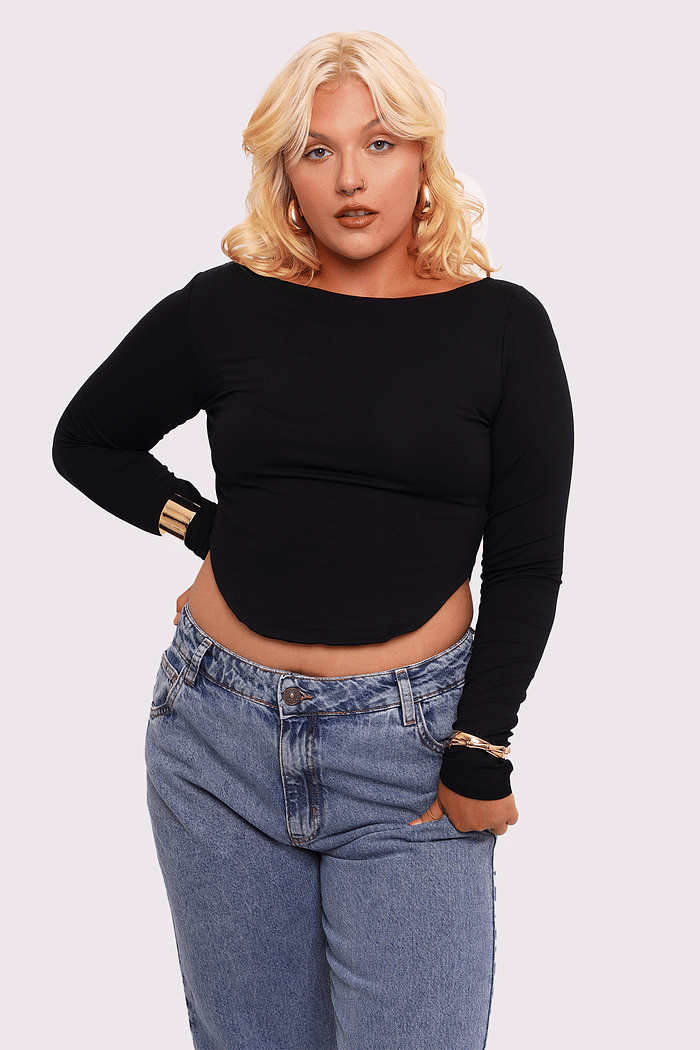 blusa mesh preta mundo lolita