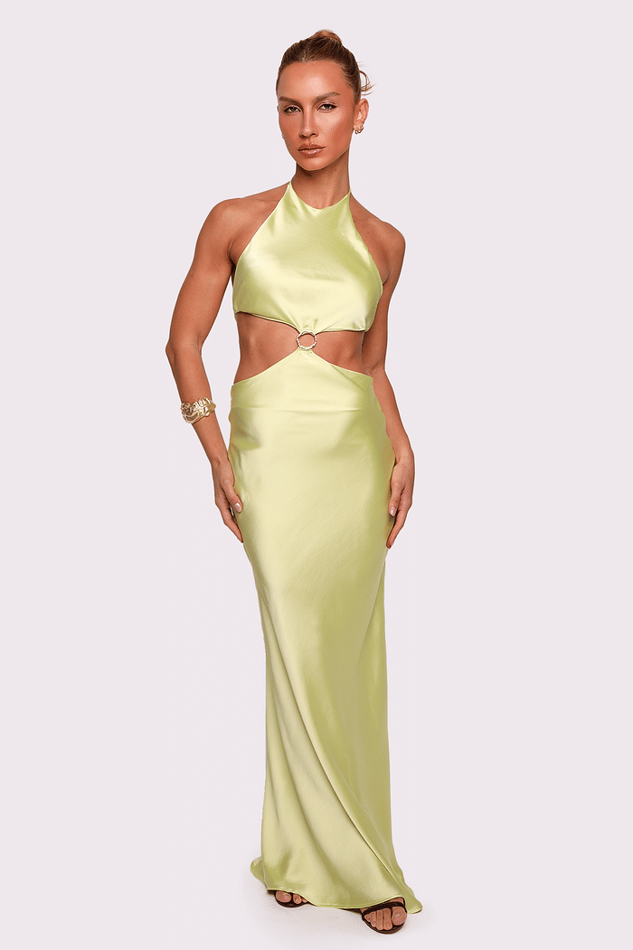 vestido cetim verde oceana mundo lolita