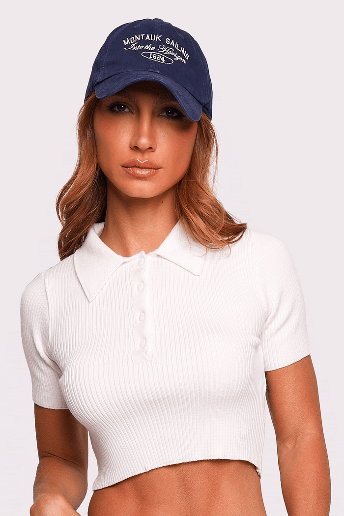 boné marinho montauk sailing mundo lolita