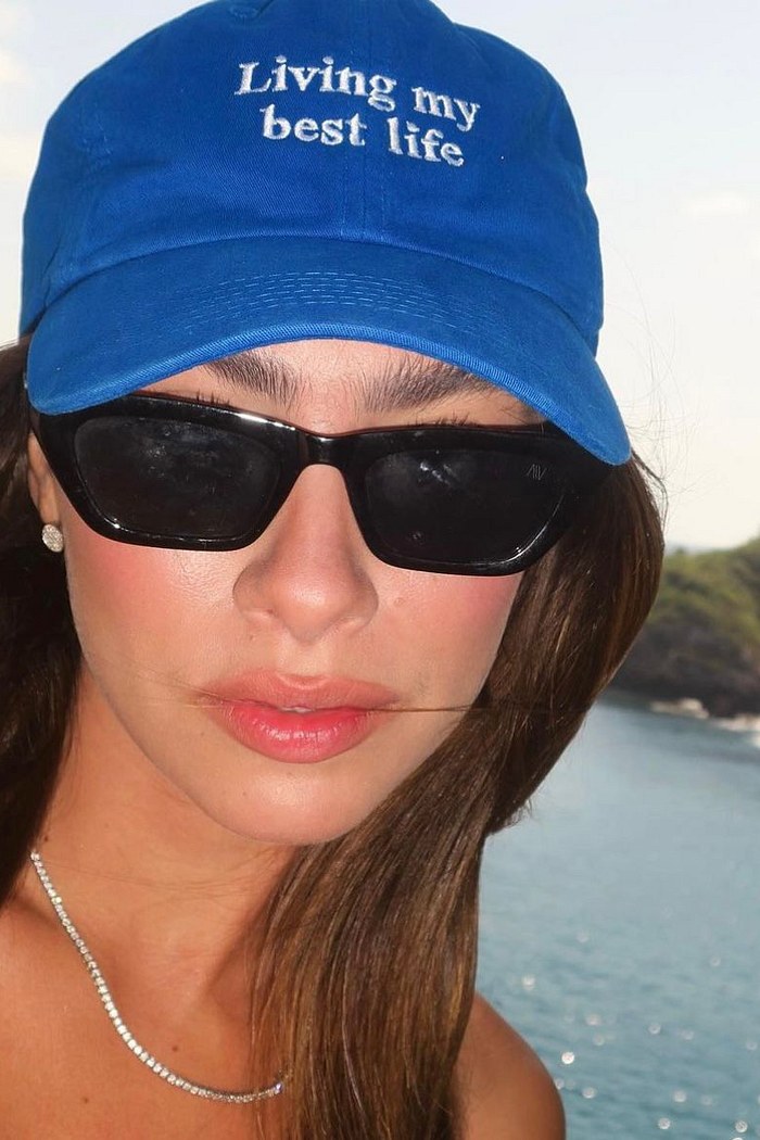 boné azul best life mundo lolita