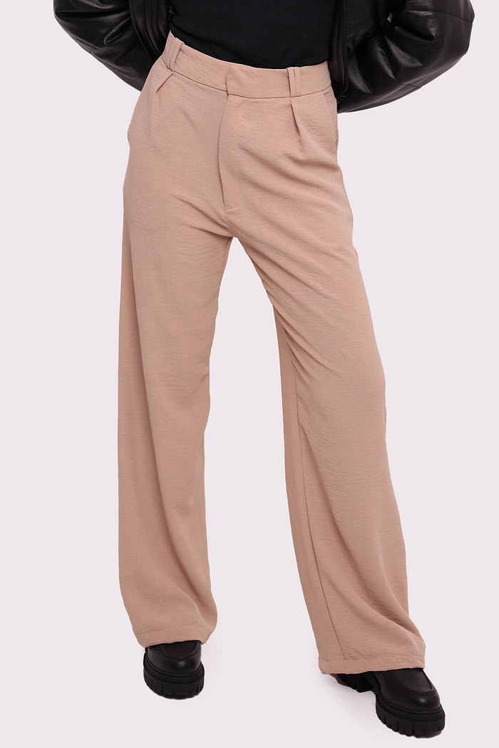 calça pantalona areia brooklyn mundo lolita