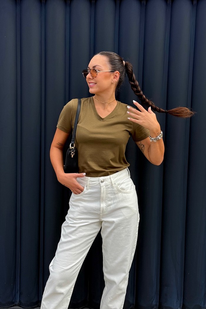 BLUSA JANETE PIMA - VERDE