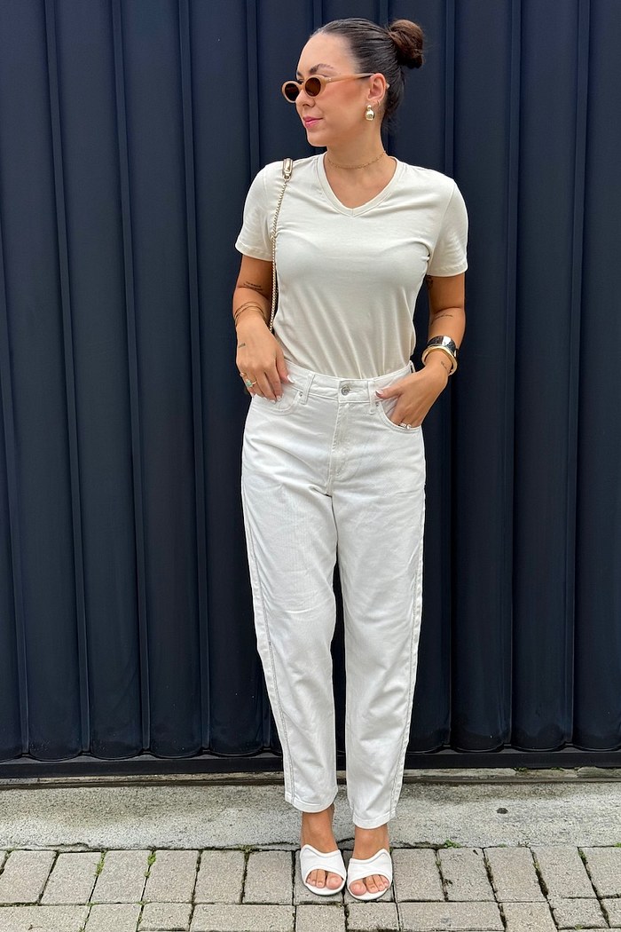 BLUSA JANETE PIMA - BEGE