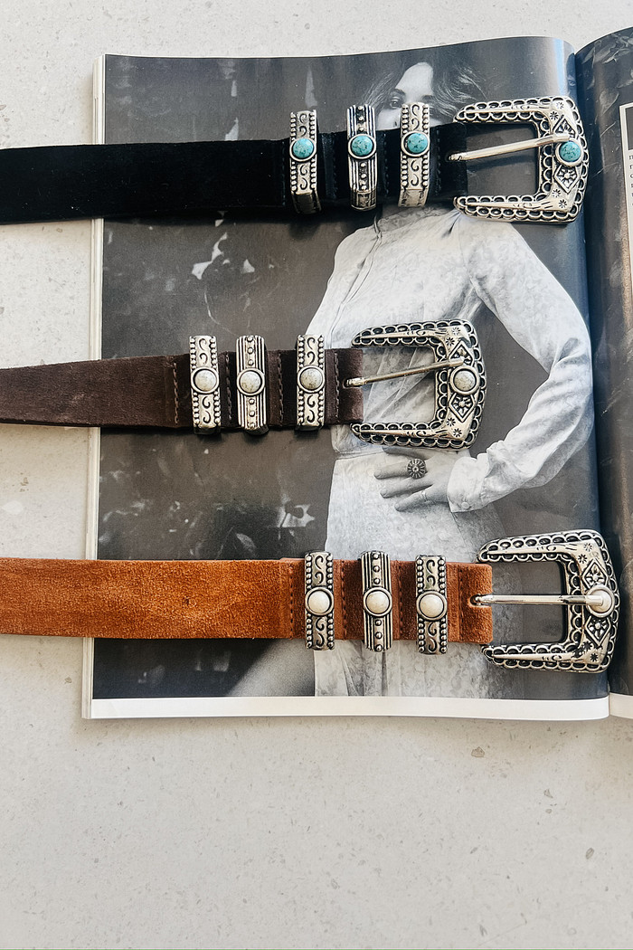 Cinto de Camurça Cinthia - Mini Moni