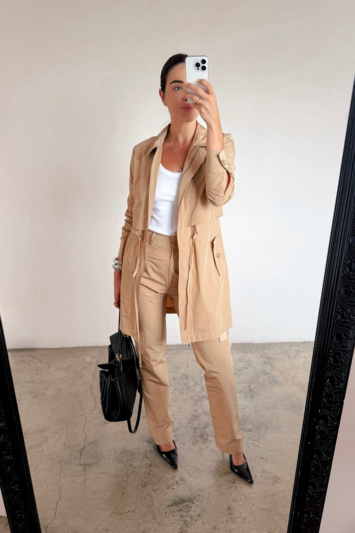 Calça Cargo Sienna Caramelo - Mini Moni