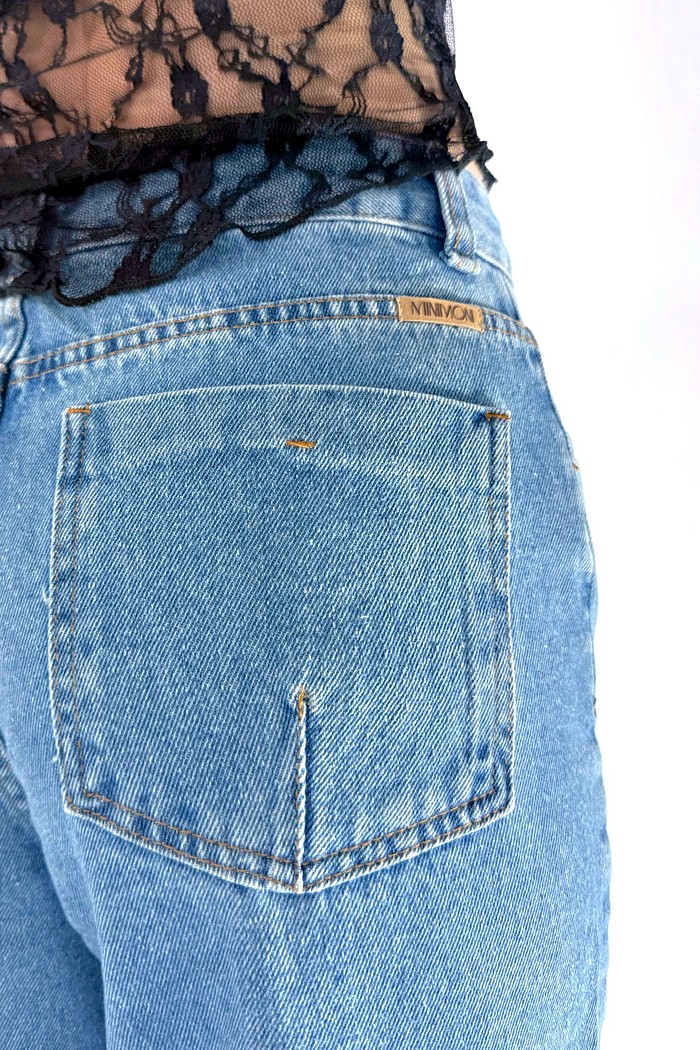 Calça Jeans Pences Denim  - MiniMoni