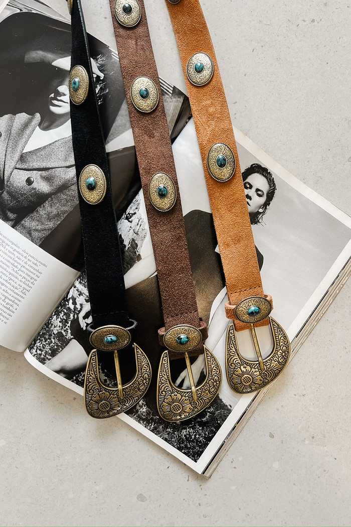 Cinto Folk Ouro Velho - Mini Moni