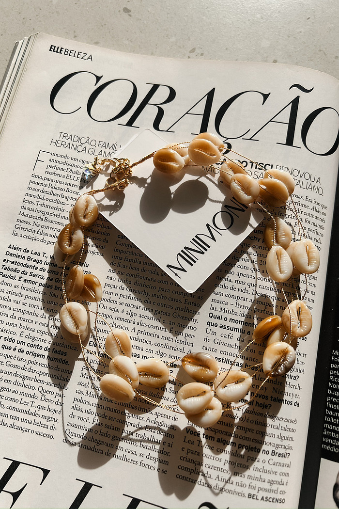 Colar Búzios - Mini Moni