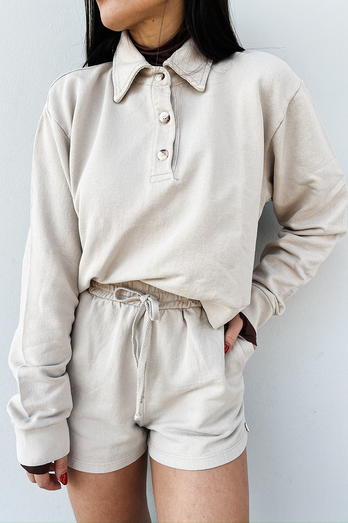 Moletom Marcela Bege - Mini Moni