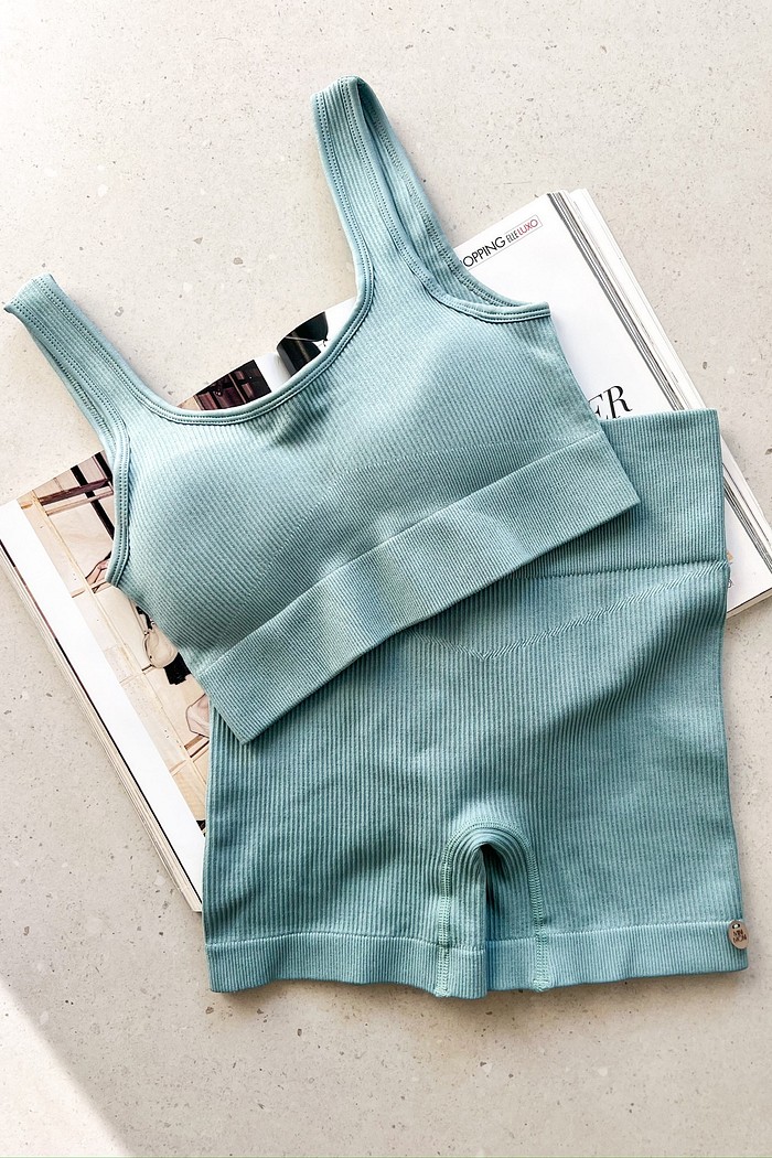 Conjunto Fit Margot Verde Vert - MiniMoni