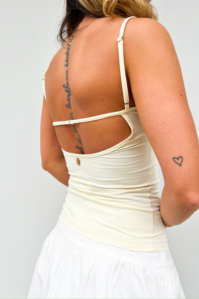 Blusa Feminina de Corda Clara Emília - Mini Moni