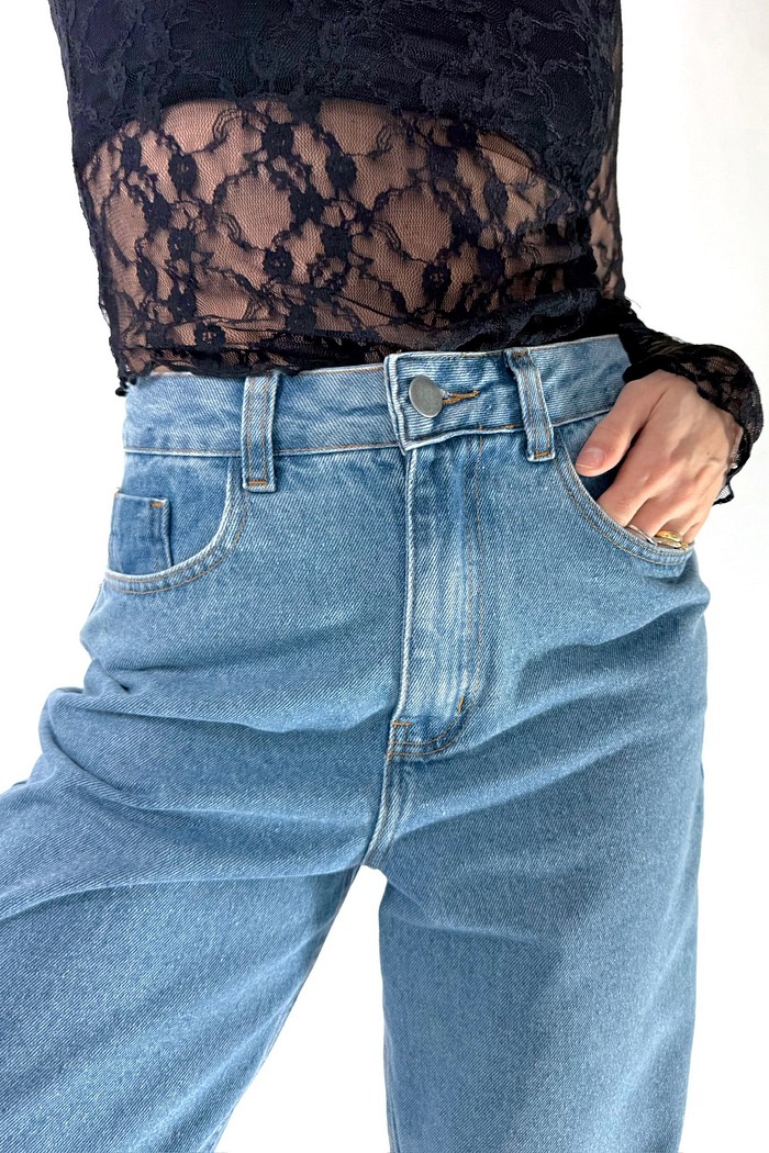 Calça Jeans Pences Denim  - MiniMoni