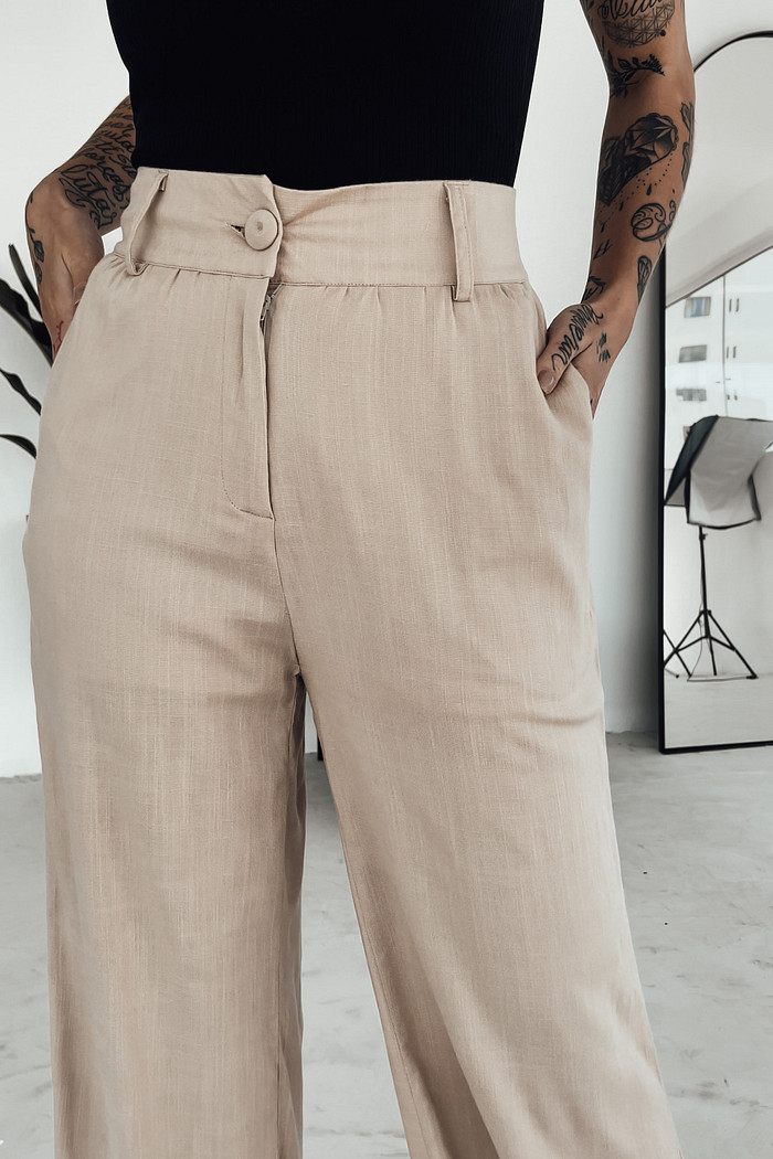 WIDE LEG VANILLA AREIA