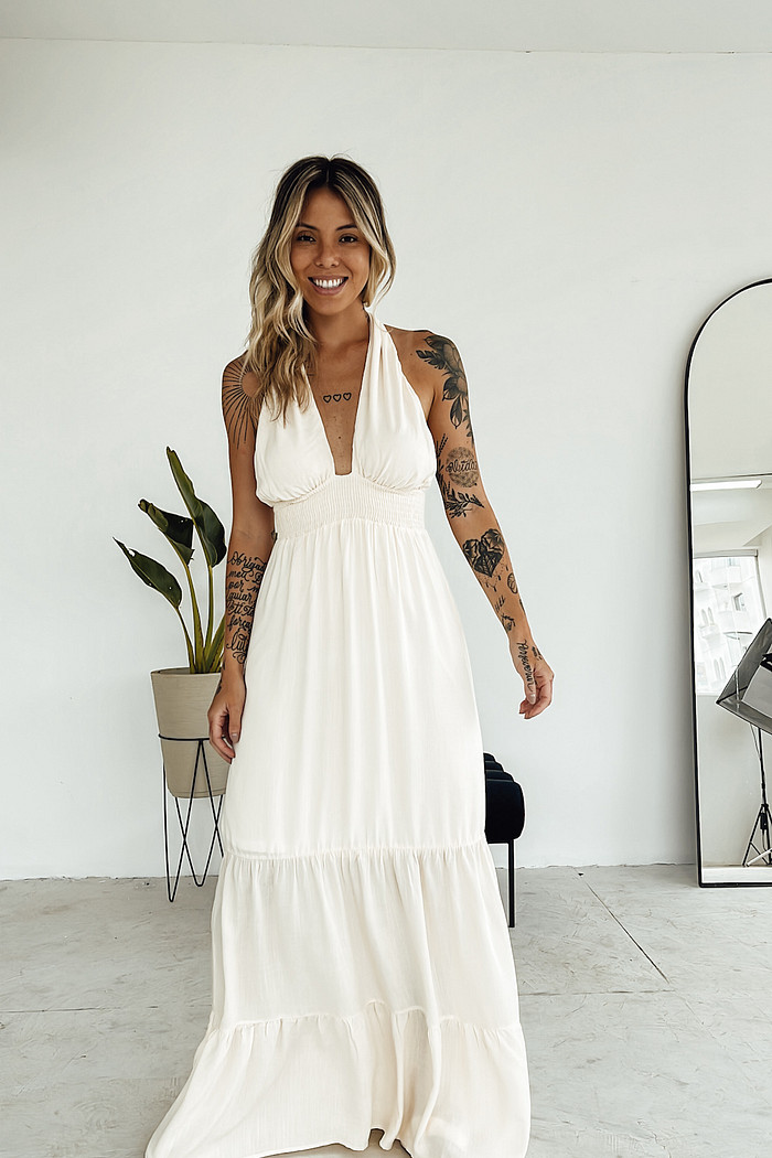 VESTIDO LONGO LAUREN