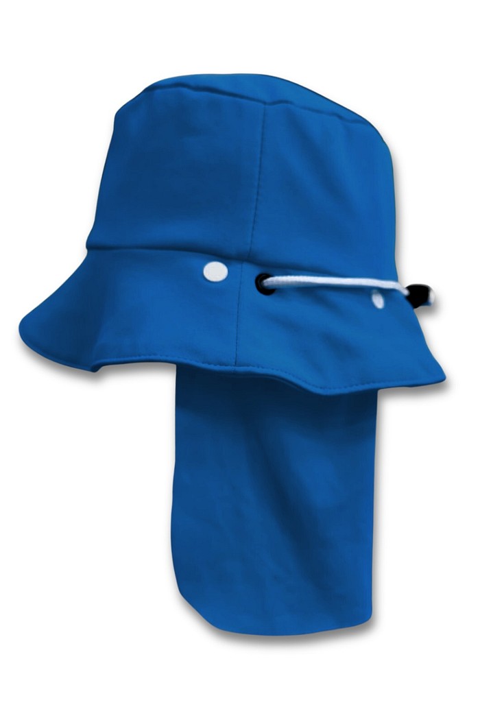 Chapéu infantil Proteção Solar UV 50+ Dupla Face Azul Marinho