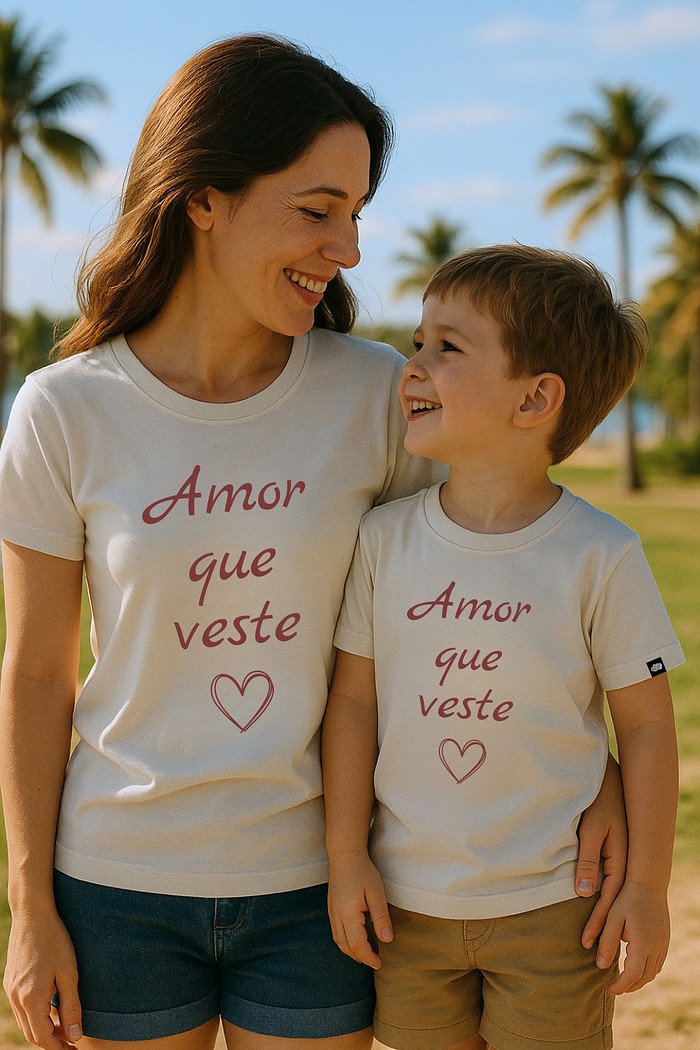 Kit Mãe e Filho(a) Amor que Veste
