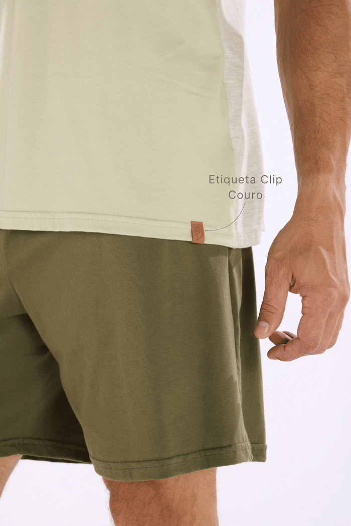 PIJAMA MEIA MANGA COM BERMUDA EM MEIA MALHA MASCULINO 