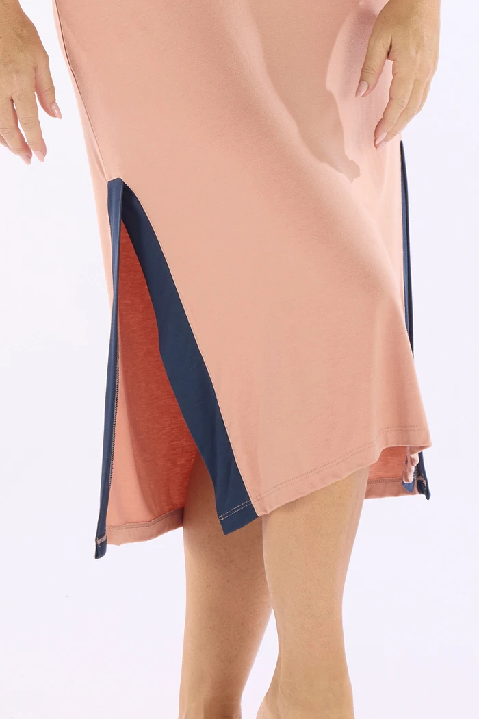 CAMISOLA MEIA MANGA EM VISCOLYCRA FEMININO 