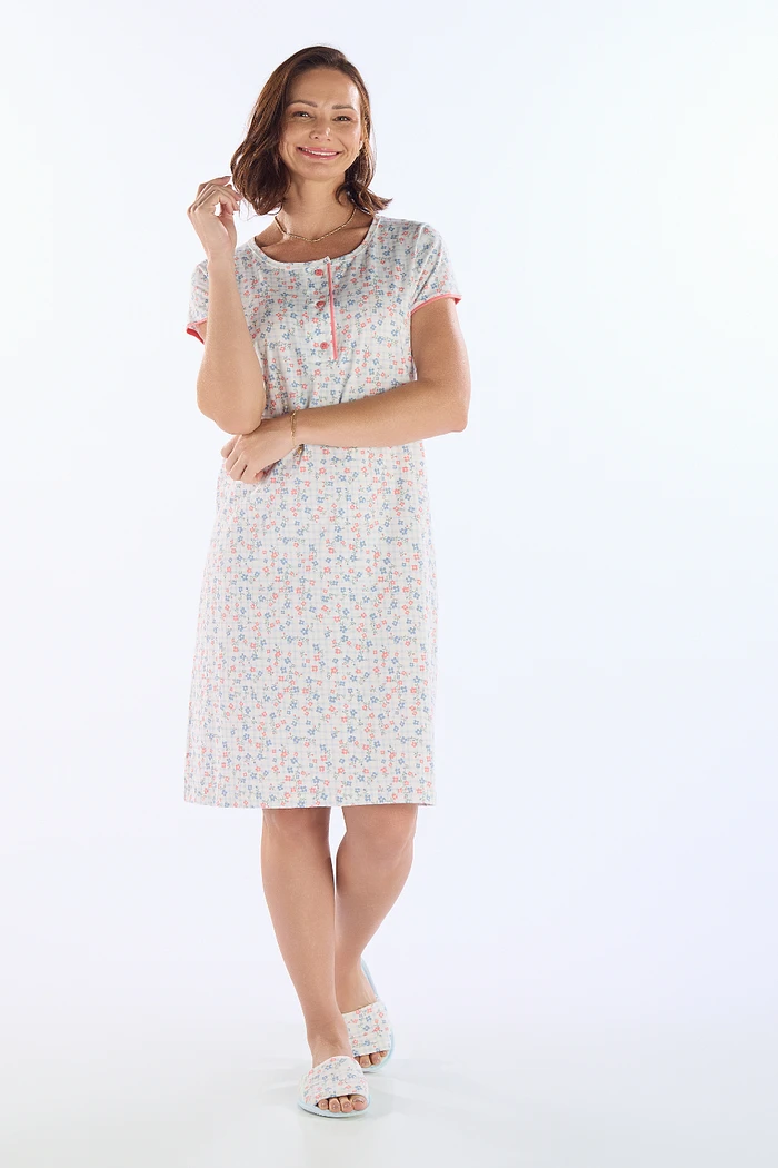 CAMISOLA MEIA MANGA COM PEITILHO EM MALHA ROTATIVA FEMININO 