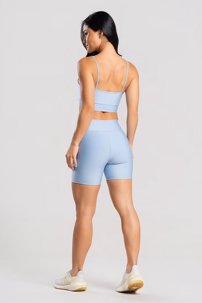 Conjunto Feminino Fitness Shorts e Top Céleste