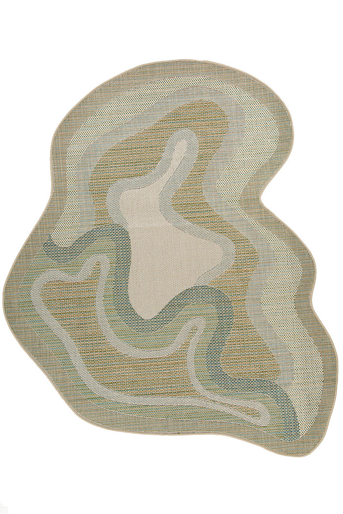 Tapete Organico 250x350 Sisal Sintetico Amalfi River