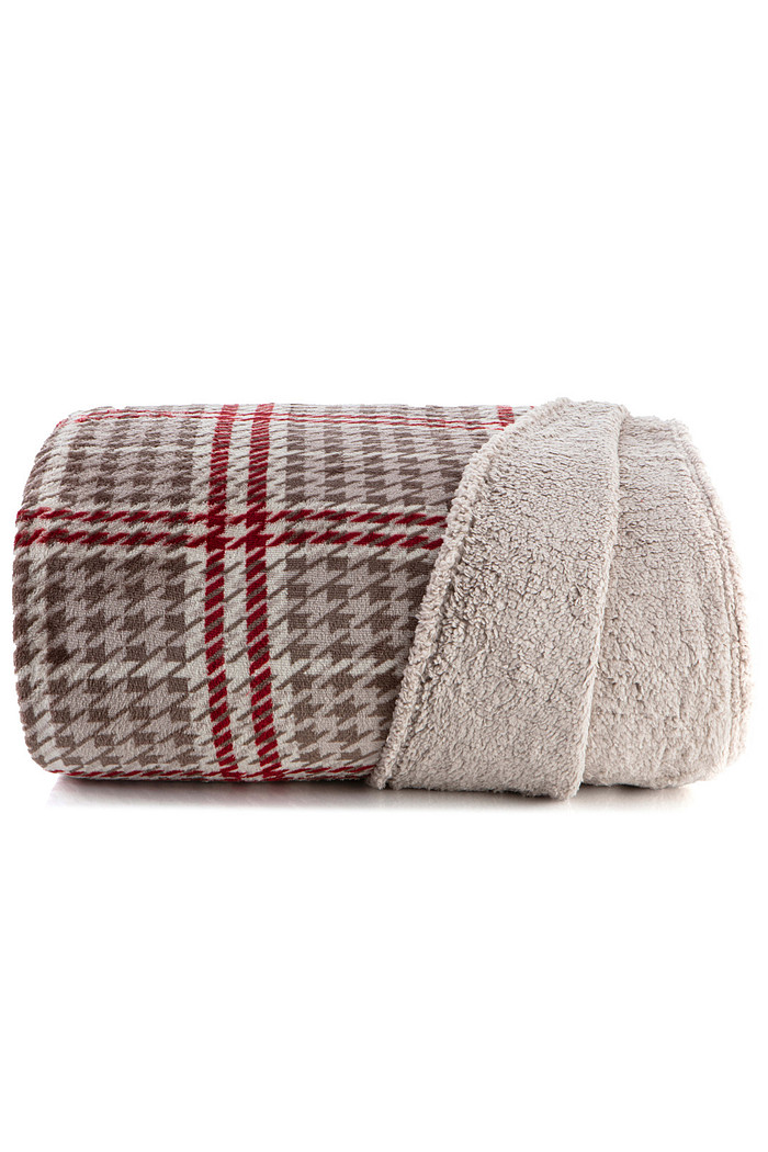 Cobertor Queen com efeito Pele de Carneiro Escócia - 02