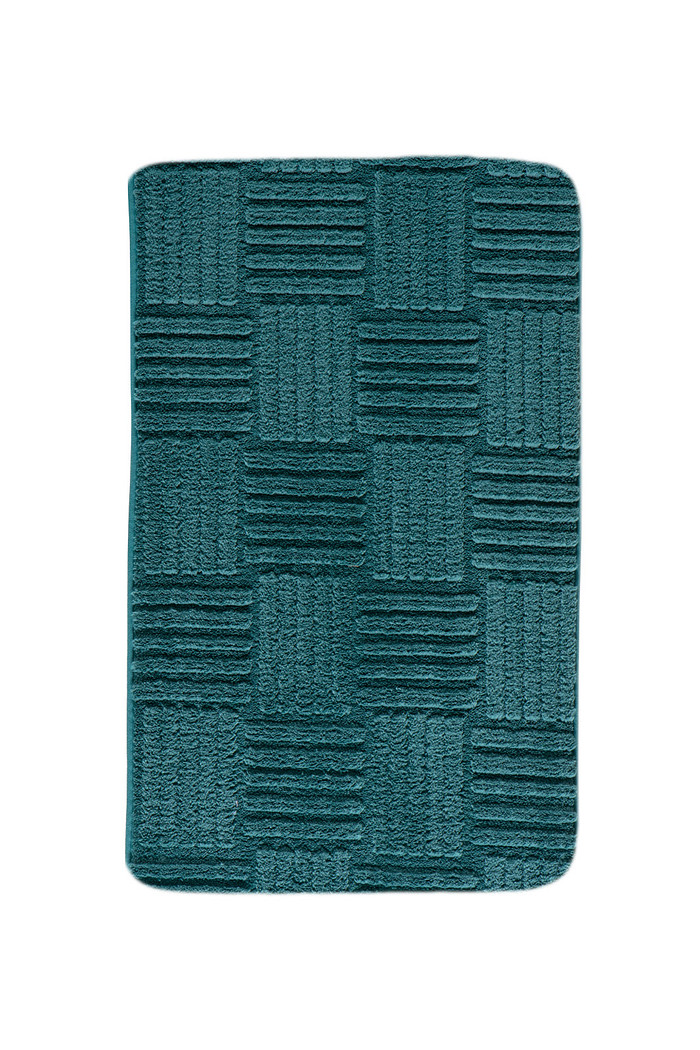 Tapete Banheiro Flufy Microfibra Antiderrapante 45x65 - Verde