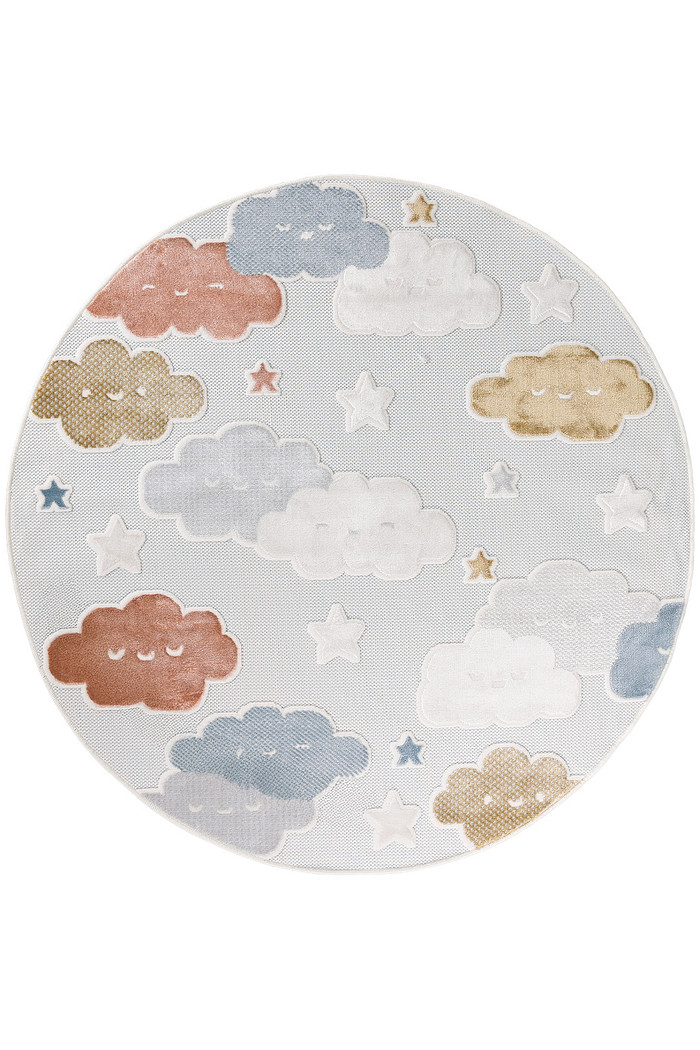 Tapete Infantil Pedagógico Redondo 2,0m Luna