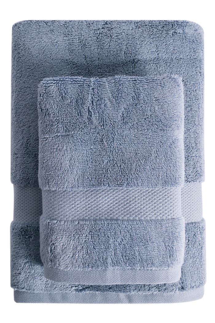 Toalha Banhao 500g Super Soft Zero Twist Azul 80Cm X 1,50M