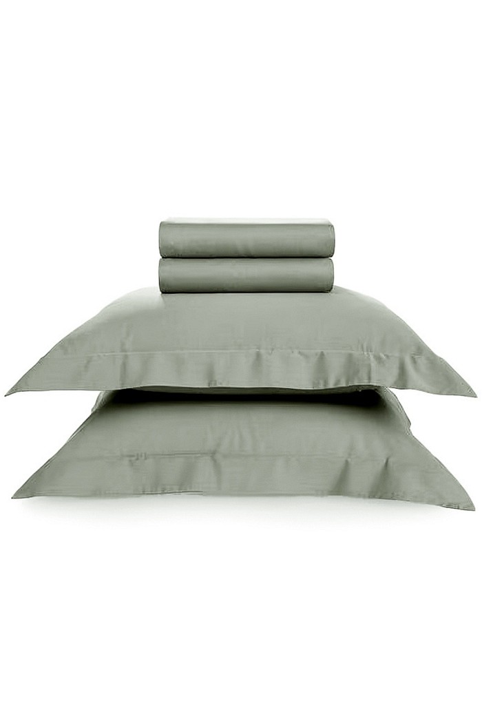 Jogo de Lençol Queen Cetim 400 Fios Pistache