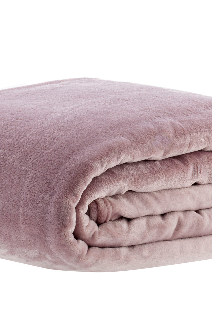 Cobertor Queen 300g Flanel Aveludado Lucerna - Rose