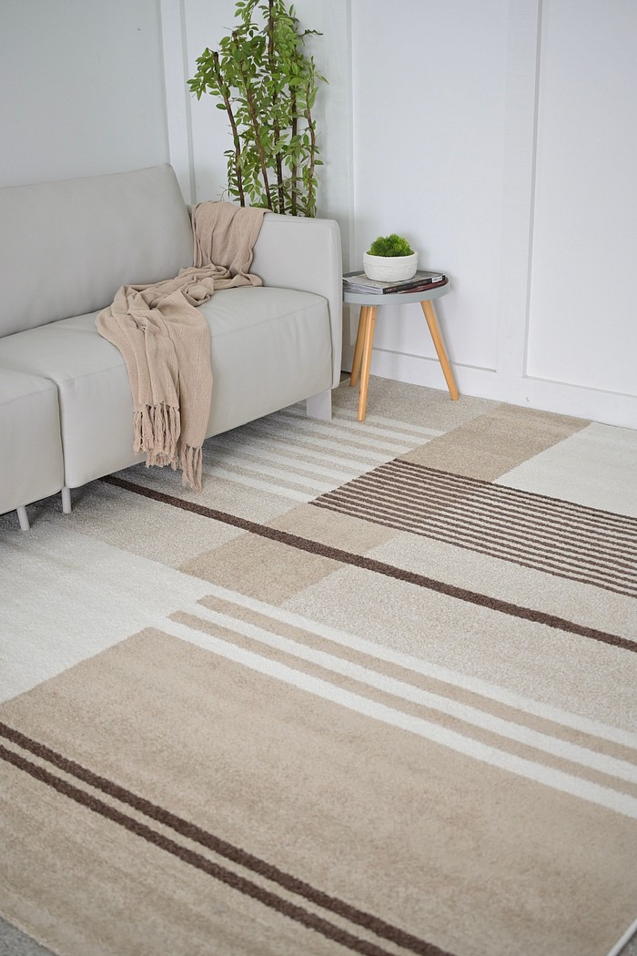 Tapete para Sala Essenciais Geo Bege 250x350