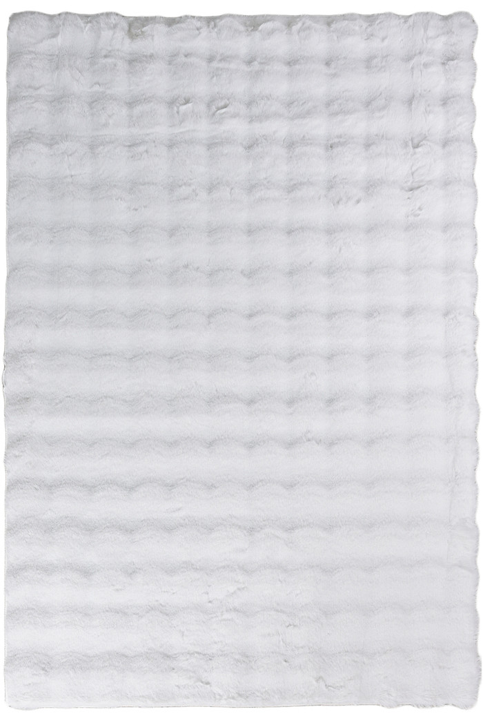 Tapete Pele de Coelho Livy Branco 150x200