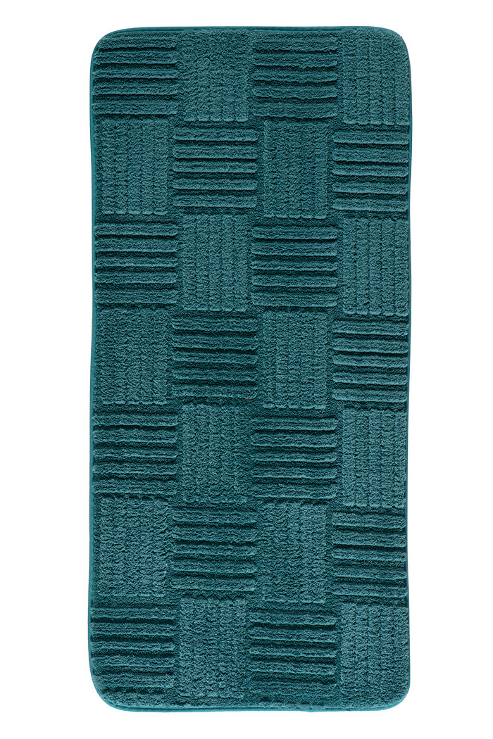 Tapete Banheiro Flufy Microfibra Antiderrapante 45x100 - Verde