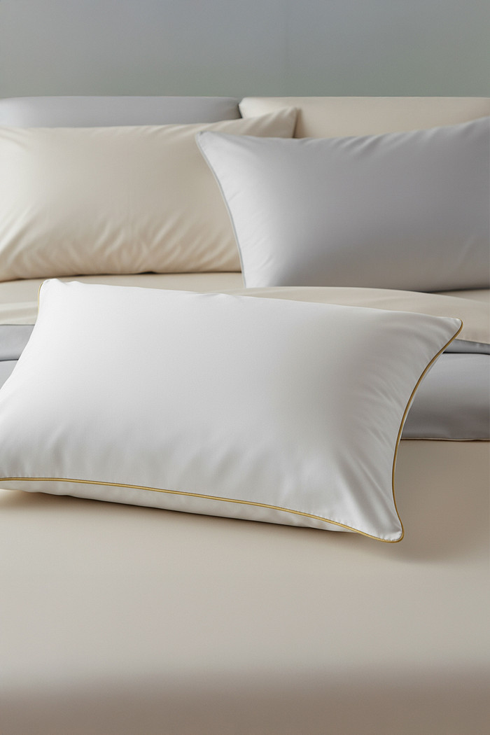 Travesseiro Toque de Pluma Percal 233 fios · 700g · Lavável