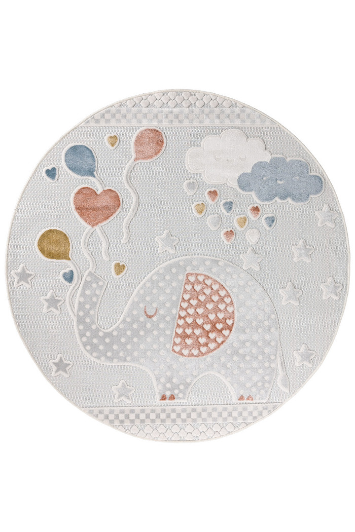 Tapete Infantil Pedagógico Redondo 2,0m Fafá