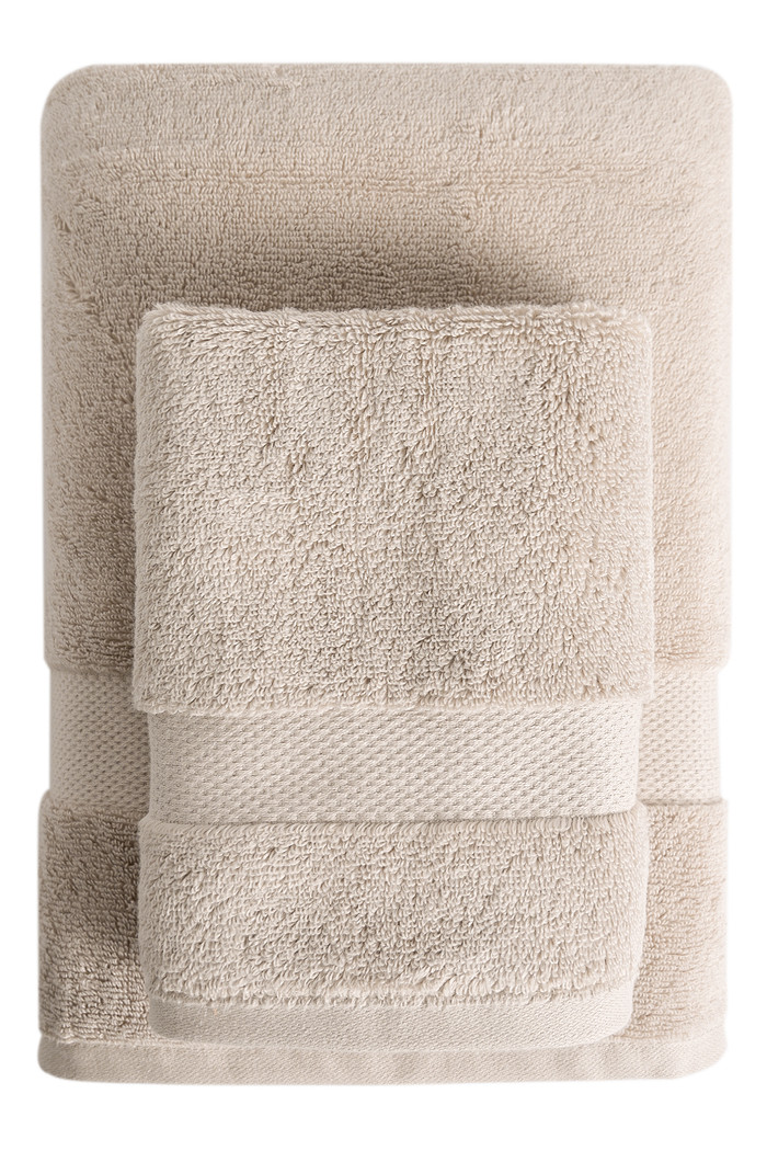 Toalha Banho 500g Super Soft Zero Twist Bege 70Cm X 1,40M