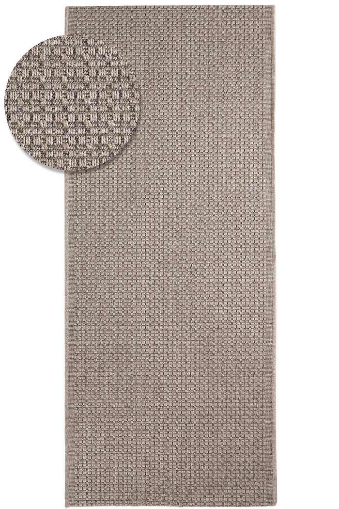 Tapete Passadeira Sisal Sintetico Ibiza Sevena 70x550