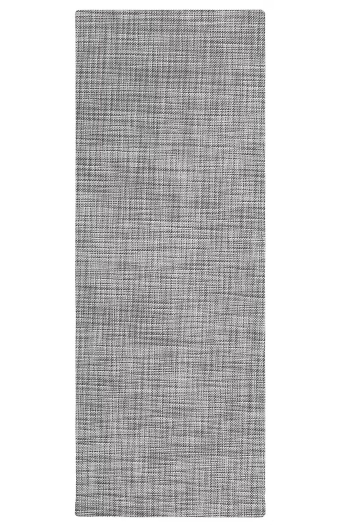 Tapete Passadeira PVC Antiderrapante Prata 65x145