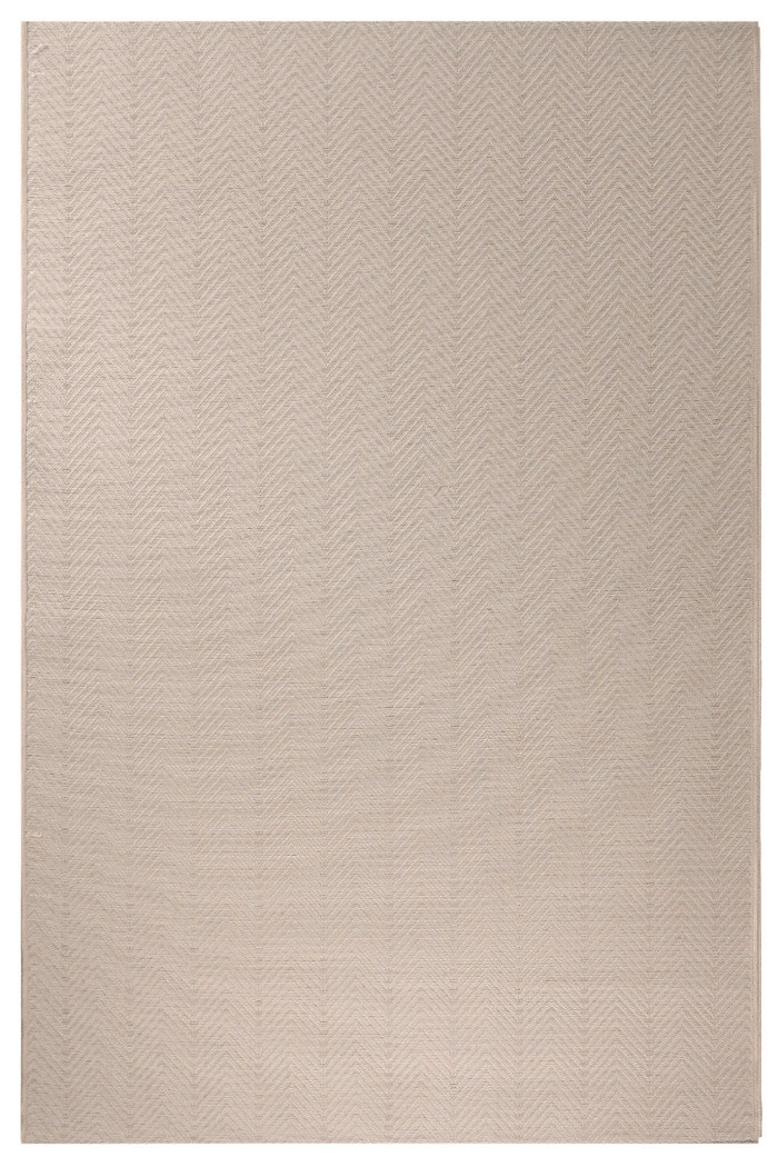 Tapete Sala 300x400 Sisal Sintetico Araçá Bege e Areia