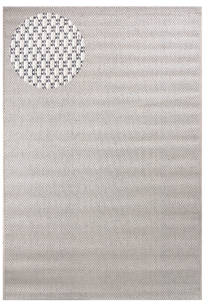 Tapete Sisal Sintetico 140x200 Àgora Bege