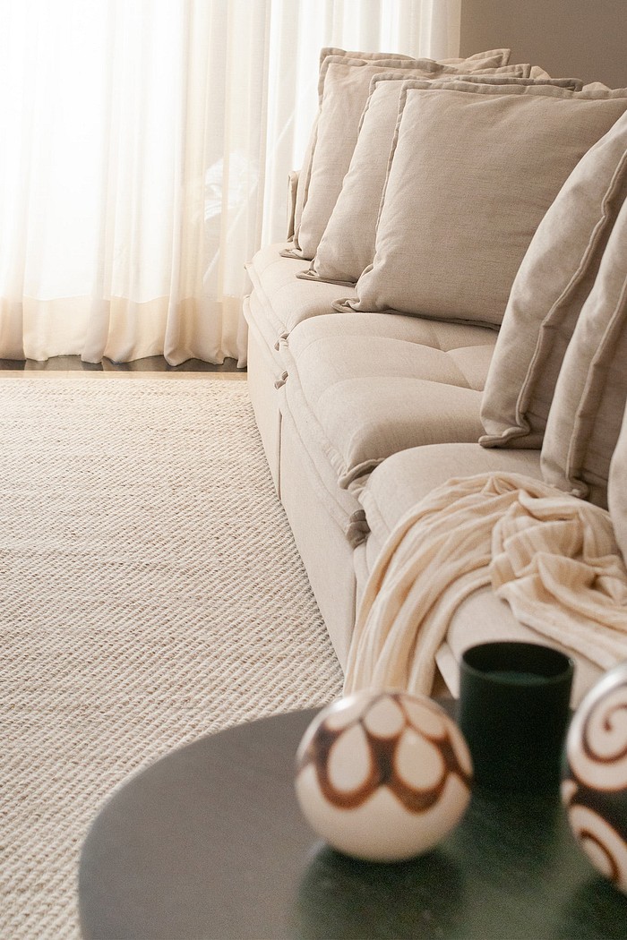 Tapete Indiano Artesanal Algodão e Lã Imara 140x200