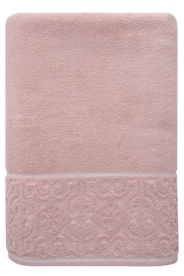 Toalha Banho 500g Super Soft Zero Twist Arabesco 70cmx140m Rosa