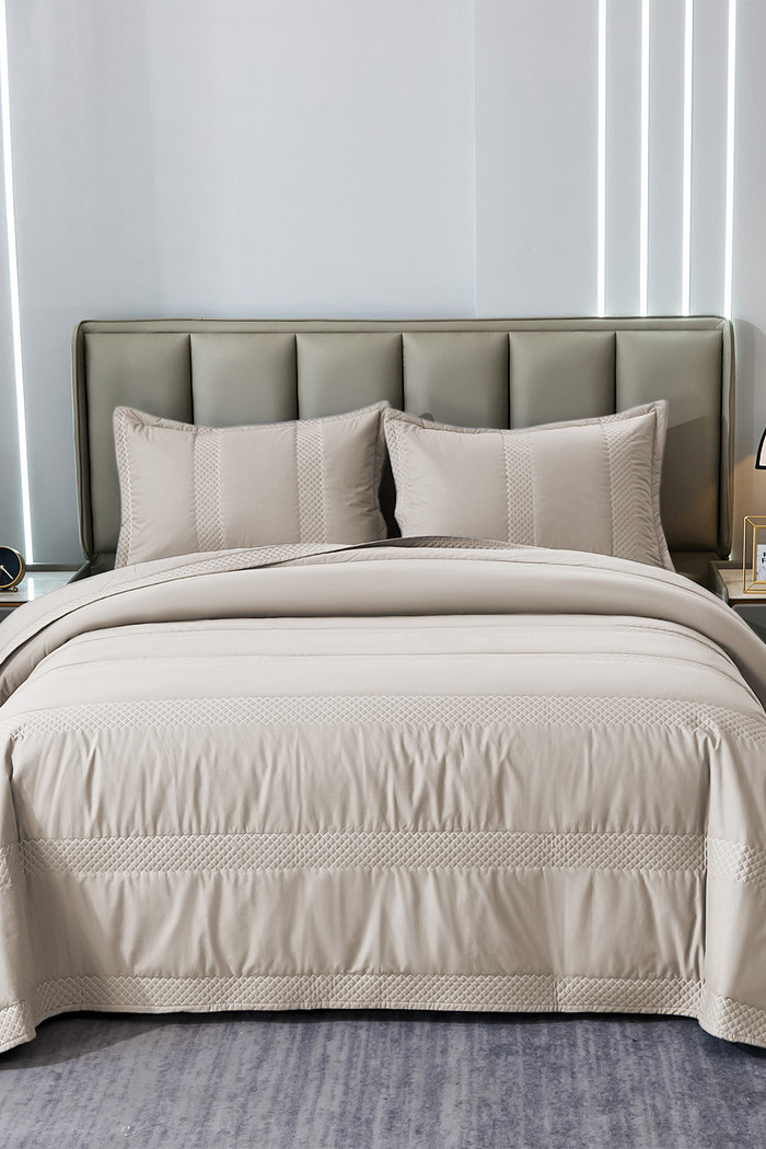 Kit Colcha Casal Essence 230 Fios Matelado Dupla Face 100% Algodão - Fendi