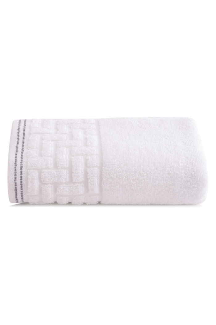 Toalha Rosto 500g Super Soft Zero Twist Greco 50cmx70cm Branco