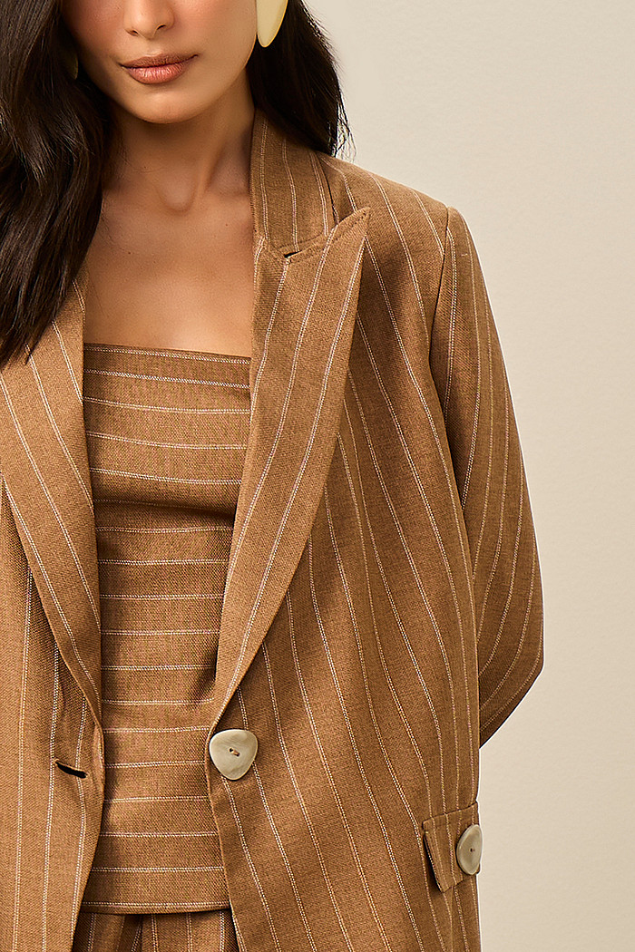 BLAZER TEXTURE LISTRADO