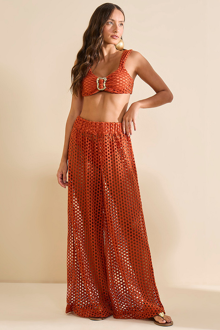 CALÇA PANTALONA TRICÔ