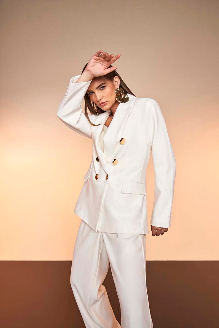 Blazer Alfaiataria Detalhe Botoes