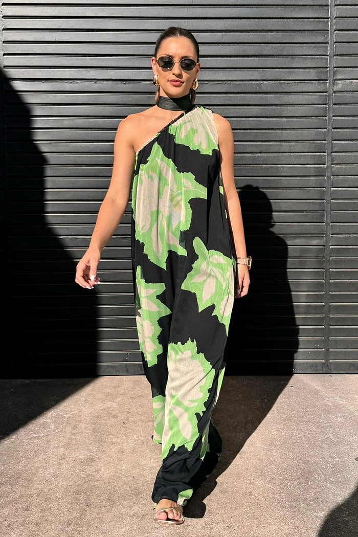 VESTIDO LONGO OMBRO SO MORENA ROSA