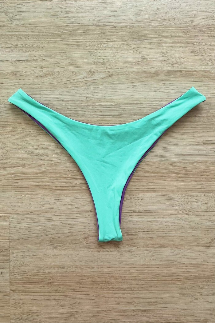 CALCINHA ASA DELTA LILÁS+MINT